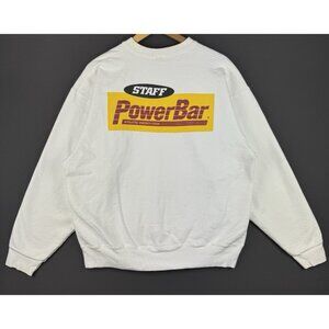 Vintage 90s Powerbar Athletic Energy Food Supplement Gym Sport Promo